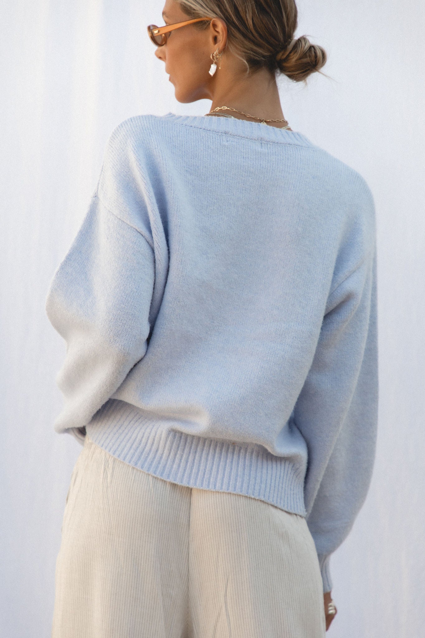 Seaside Knit Pullover Sweater