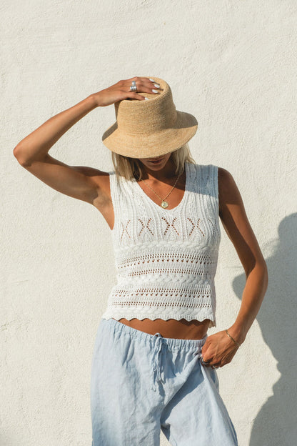 Dahlia Knit Sleeveless Top