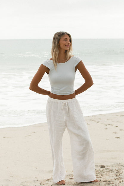 So Chill Spandex Cap Sleeve Top