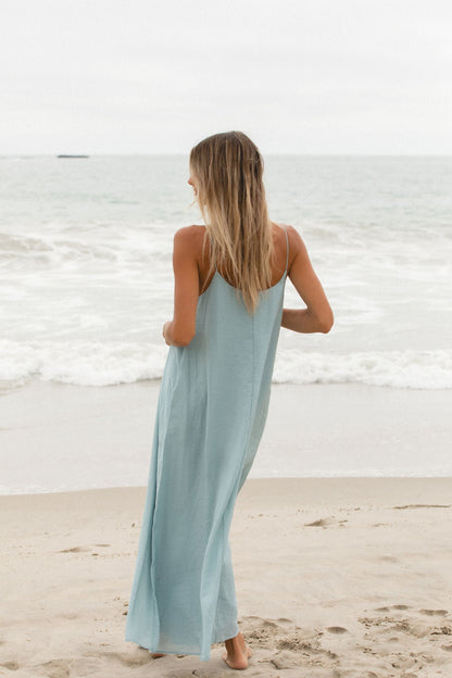 Day After Day Woven Midi Dress